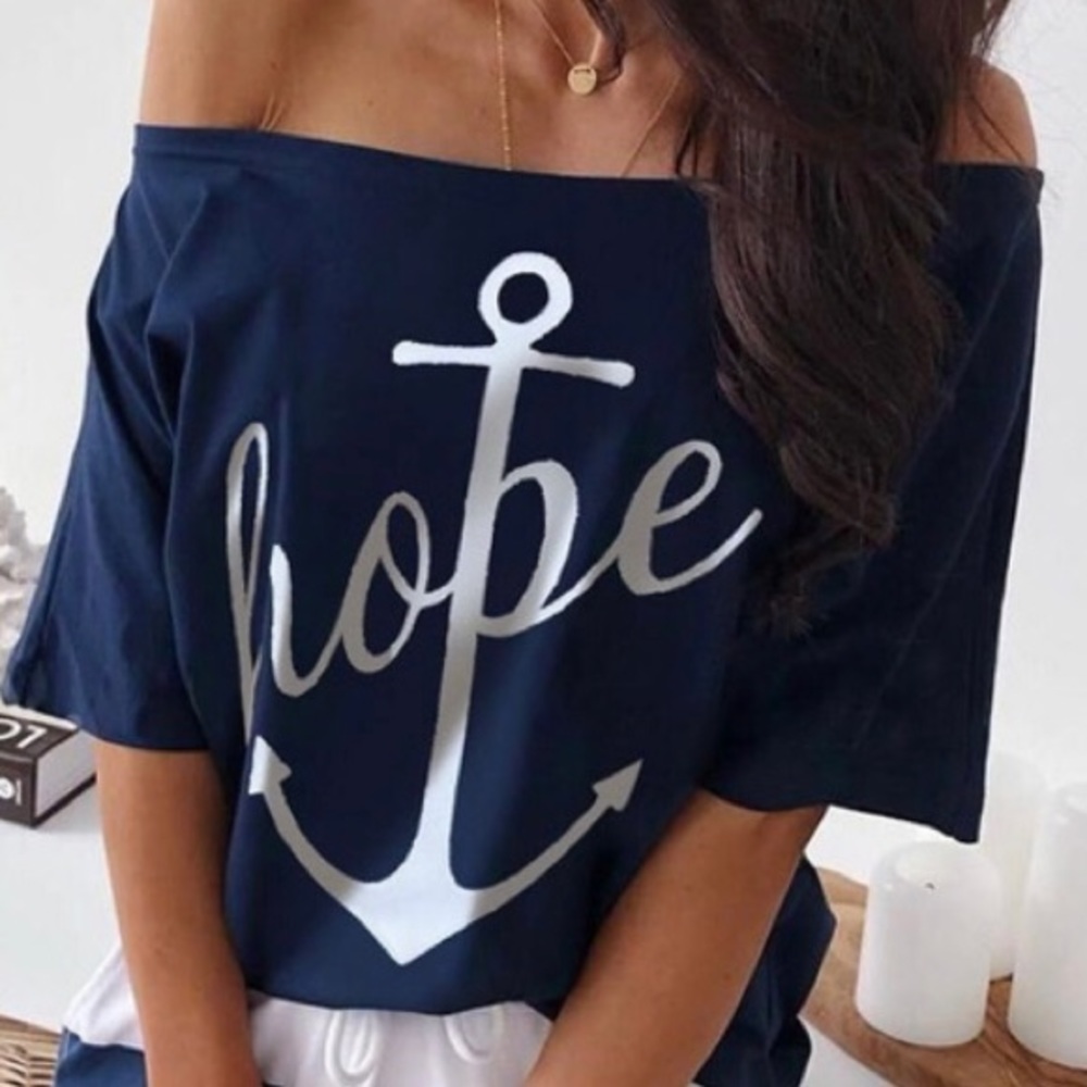 Nautical Maxi Dress
